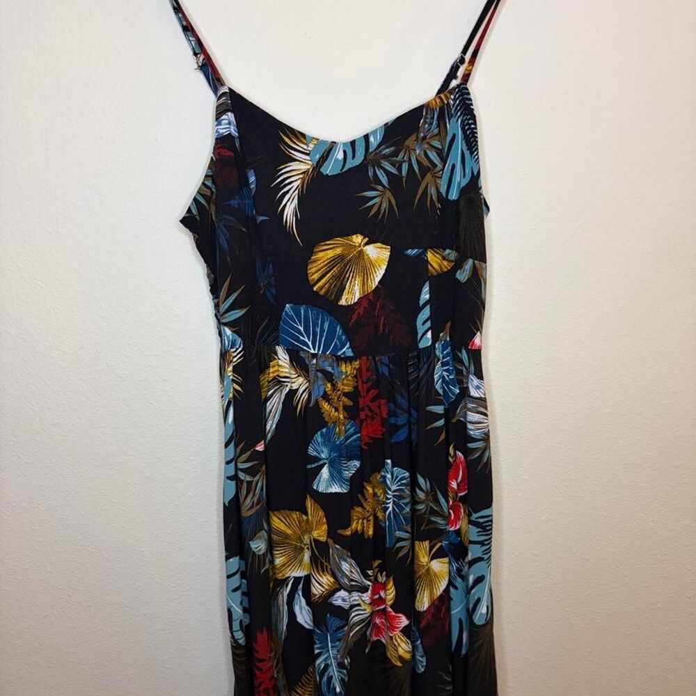 Pacific Vibes tropical print dress